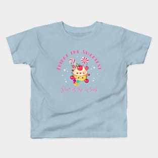 Friday the Sweetest Part of the Week Kids T-Shirt